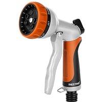 RESTMO Garden Hose Nozzle Hose Pipe Spray Gun Heavy Duty | High Pressure Hose Nozzle,Metal Sprayer with 7 Patterns and Water Flow Control,Ideal to Wat