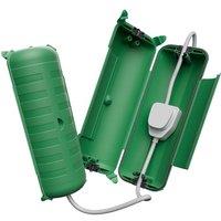 RESTMO Outdoor Electrical Box IP44 Waterproof, Weatherproof Box, Green | 29 11 7.5cm, 2-Pack Weatherproof Extension Lead Covers, Safety Seal Enc