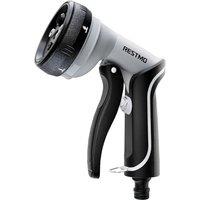 RESTMO Hose Nozzle Hose Pipe Spray Gun with Unique Swivel Cone and Turbo | Garden Hose Spray Gun with 5 Spray Patterns and Sweeping Jet Mode,for Car W