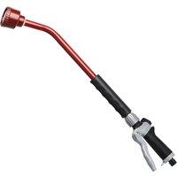 RESTMO Full Shower Watering Lance Hose Wand | 61cm Watering Wand with Flow Control, Heavy-Duty Metal Gentle Rainfall Spray for Hanging Baskets, Shrubs