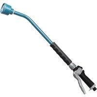 RESTMO Full Shower Watering Lance Metal Hose Wand | 61cm Watering Wand with Flow Control, Heavy-Duty Metal Gentle Rainfall Spray for Hanging Baskets,