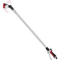 RESTMO Watering Wand Watering Lance for Garden Hose | 91152 cm Telescopic Metal Garden Hose Wands,180Adjustable Ratcheting Head,7 Spray Patterns
