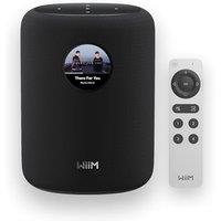 WiiM Sound Smart Speaker with Hi-Res Audio, WiFi and Touchscreen, Black | 100W Peak 2.1 Stereo, 1.8 Touch Display, AI RoomFit, Multi-Room Audio, Ster