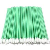 200 Pieces Foam Cleaning Swab Sticks Foam Tip Cleaning Swabs Sponge Stick for Inkjet Printer, Print Head, Camera, Optical Lens, Optical Equipment. Gre