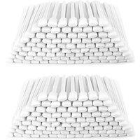 Pack of 200 Cleaning Swabs, Foam Cleaning Swabs, Cleaning Sponge, Cotton Buds Long Sterile, for Inkjet Print Head Cleaner, Camera, Lens Cleaning, Opti
