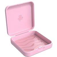 ARGOMAX Retainer Case, Aligner Case, 1 Piece Braces Box, Pink Orthodontic Box (Suitable for Invisible Braces, Aligner Removal Tool, Aligner Chewies, O