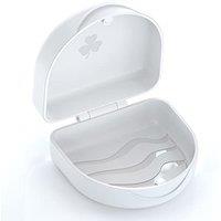 ARGOMAX Aligner Case, Retainer Case, Small Orthodontic Box (White)