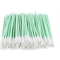 200 PCS Cleaning Sponge, for Inkjet Print Head Cleaner, Camera, Lens Cleaning,Optical Equipment, Green. Type 722 - Green Pack of 200