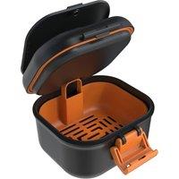 ARGOMAX Leak Proof Denture Bath Cup, Portable Soaking Denture Box, Denture Bath Case with Strainer, for Dentures and Braces, Upgraded Version with Sto