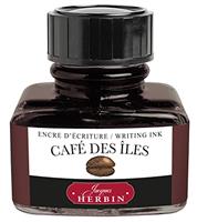 Jacques Herbin 13046T- 30ml Bottle of Ink for Fountain Pens and Rollerball Pens - Caf des Iles