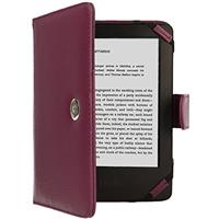 TECHGEAR Kindle Leather Folio Case - Magnetic Clasp, Amazon Kindle 12th-4th Gen & Paperwhite 6"