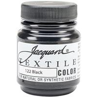 Jacquard Products Black -Textile Color Paint, Acrylic, Multicolour