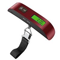 Pjp Electronics Travel Luggage Scale, Digital Luggage Weighing Scales for Suitcase with Temperature Reading 50 Kg Capacity