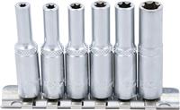 BGS 6403 | Socket Set, E-Type, deep | 6.3 mm (1/4") Drive | E4 - E10 | 6 pcs.