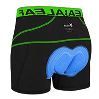 baleaf Cycling Shorts Mens Padded Undershorts Bike Short Mountain MTB Liner Riding Breathable Bicycle Underwear