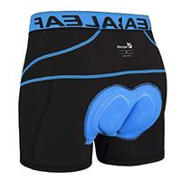 baleaf Cycling Shorts Mens Padded Undershorts Bike Short Mountain MTB Liner Riding Breathable Bicycle Underwear