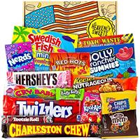 Heavenly Sweets - American Sweets Gift Box - American Candy Sweet Box - Sweet Hamper Chocolate Nerds - Gift Hamper for Children, Birthday, Easter, Mothers Day for him