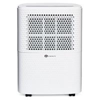 PureMate 20L/Day Portable & Compact Dehumidifier with 6.5 Litre Tank Capacity, Digital Display, Continuous Drainage, Laundry Drying and 24Hr Timer Function