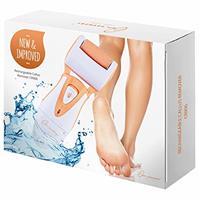 Electric Hard Skin Remover by Own Harmony: USA's Best Rated Callus Remover- Rechargeable Pedicure Tools w 3 Coarse Rollers, Velvet-Smooth Foot Care- Professional Spa Pedi Feet File (USB Cord)