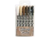 Ranger Tim Holtz Distress Crayon Set - Set #6