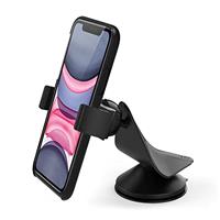 Car Mount, Arteck Universal Mobile Phone Car Mount Holder 360£ Rotation for Auto Windshield and Dash, Universal for Cell Phones Apple iPhone 6s Plus 5s 5c, Samsung Galaxy S7 Edge, S6 S5 Note 5/4 GPS and All Other Smartphone Black