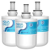 AQUA CREST DA29-00003G Fridge Water Filter, Compatible with Samsung Aqua Pure Plus DA29-00003G, DA29-00003B DA97-06317A DA61-00159A, HAFCU1/XAA, HAFIN2/EXP, WF289 (3)