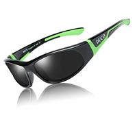DUCO Sports Polarized Kids Sunglasses Boys Girls Unbreakable Youth Baseball Shades UV400 Protection Age 6-10 K001