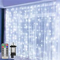 Ollny 300LED 3mx3m Curtain Lights