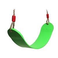 EXTSUD Outdoor Swing EVA Soft Rocking Chair Loadable up to 150Kg for Adult Children Green