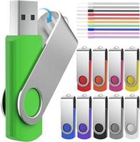 Foldable USB Flash Drive with Swivel Hinge, USB Flash Drives 10 Pieces, USB Flash Drives-1gb/ 2gb/ 4gb/ 8gb/ 16gb/32gb/64gb