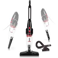 Duronic Cordless Vacuum VC Stick Vacuum Cleaner, Self-Standing Lightweight Vacuum for Carpet/Hard Floors, Adjustable Suction Power, HEPA Filter, 220W, Rechargeable Lithium Battery