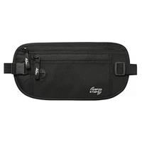 MoKo Secure Travel Money Belt Passport Holder, Undercover Hidden RFID Blocking Travel Wallet, Anti-Theft ort Wallets Bumbag for Men Women
