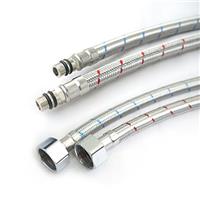 Xcel Home M12 x1/2 BSP Flexible Tap Connectors | Replacement Kitchen Sink & Bathroom Basin Monobloc Mixer/Boiler Flexi Pipes Tails