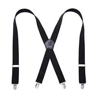 KANGDAI Men Braces Strong Metal Clips 4 X Back Durable Elastic Adjustable Suspenders Heavy Duty Mens Braces