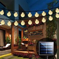 60 LED Solar Powered Outdoor String Lights