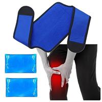 Knee Ice Pack for for Injury, Reusable Hot Cold Ice Gel Pack for Swelling, Muscle Soreness, Joint Pain, Flexible Knee Ice Pack Wrap Cold Compress for knee Pain Relief, Knee Surgery, Sprains, Arthritis