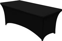 Utopia Kitchen Spandex Table Cloth 1 Pack Tight, Fitted, Washable and Wrinkle Resistant Stretch Rectangular Patio Table Cover for Event, Wedding, Banquet & Parties.