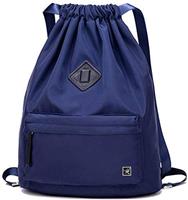 Risefit Waterproof Swimming Bags Drawstring Gym Bags PE Bags String Backpacks for Adults, Kids