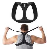 Modetro Sports Posture Corrector Spinal Support - Back Shoulder Neck Pain Relief - Physical Therapy Posture Brace for Men or Women