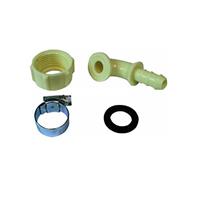 Invero Hose End Connector Kit - Type: 3/8" Angled - Kit Con