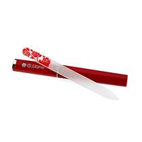 Glass Nail File with Case G.Liane Crystal Fingernail Files Manicure Set
