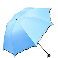 Maibar Sun Umbrella UV Parasol Small Lightweight Lace Folding Umbrellas 210T Parasols 8 Bones for Lady Women