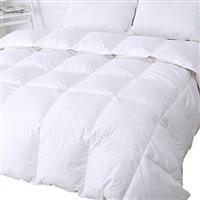 SUFUEE Luxury Goose Feather & Down Duvet Quilt for All Seasons
