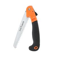 FLORA GUARD Folding Hand Saw, 7 Inch Premium Pruning Saw, Quality SK-5 Steel, for Bushcraft, Camping, Wood, Tree Pruning, Trimming