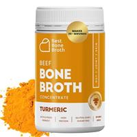 Beef Bone Broth Concentrate with Turmeric | Help Improve Joints, Skin, & Gut | Liquid Collagen A
