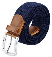 maikun Stretch Mens Belt, Braided Elastic Belt for Men