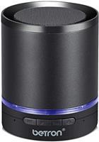 Betron Portable Small Bluetooth Speaker Wireless with Aux for Travel Home iPhone Samsung Phone Tablet Built-In Microphone Rechargeable