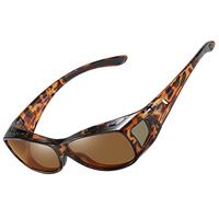 DUCO Wraparound Fitover Glasses Polarized Wear Over Sunglasses for Men Women UV Protection Sun Glasses Driving