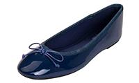 Feversole Women's Round Toe Cute Bow Trim Ballet Flats Dolly