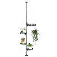 BAOYOUNI Indoor Plant Pole Stand Tension Rod Adjustable Flow